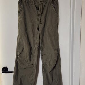TNA Women's Olive Cargo Pants